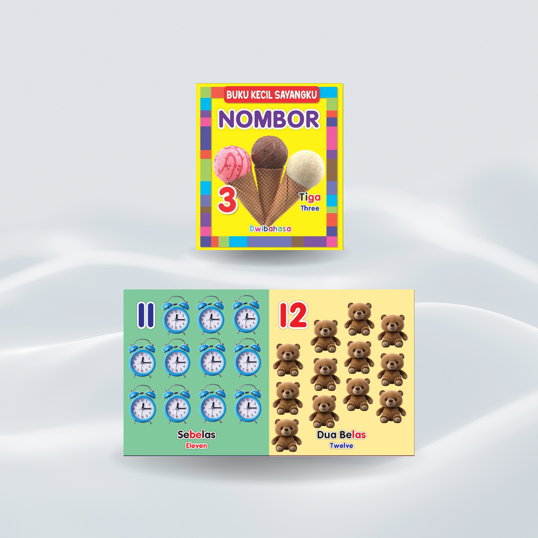 Buku Kecil Sayangku - Haiwan (Dwibahasa)