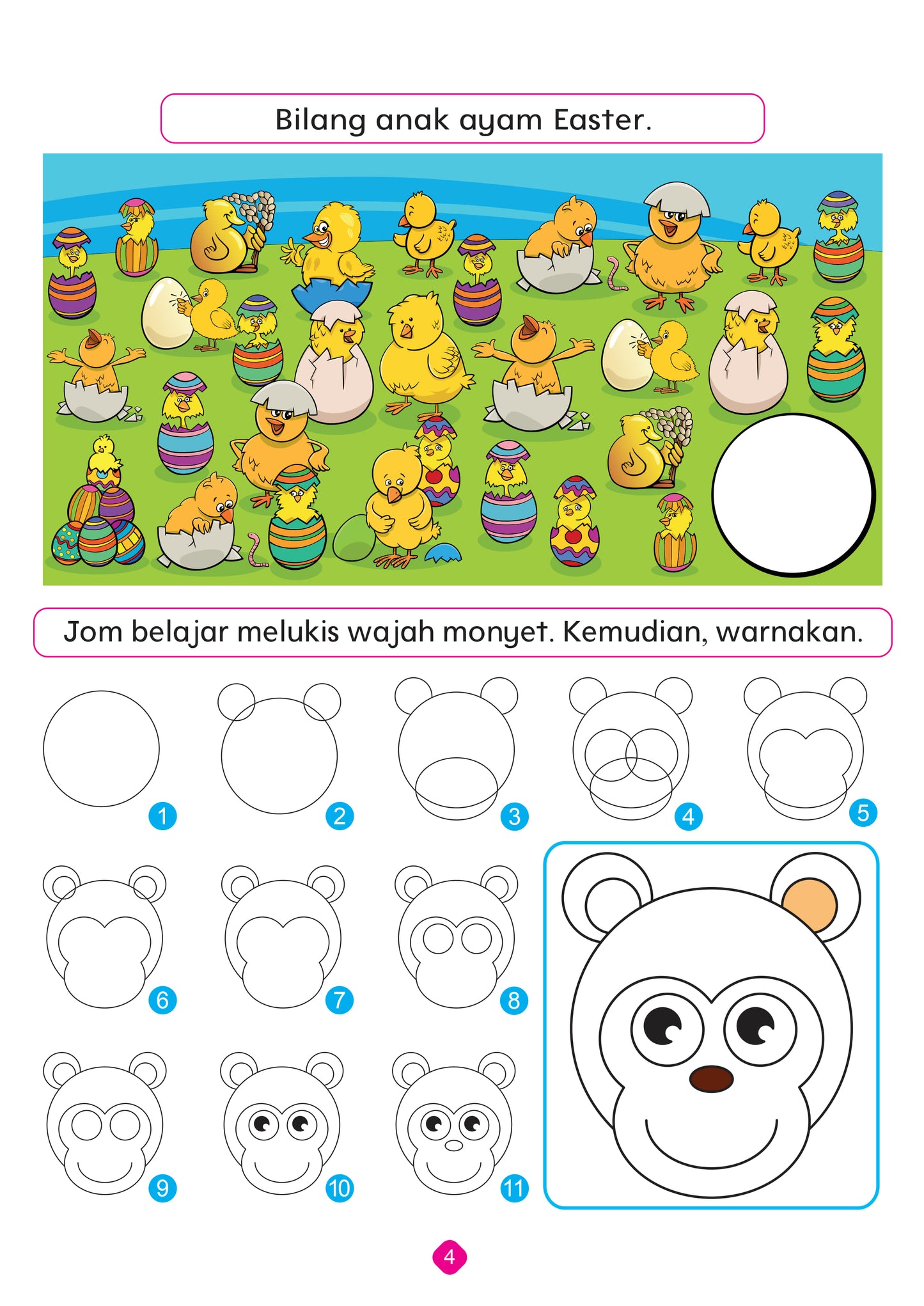 Early Learner - Siri Minda Cemerlang 121 Aktiviti & Mewarna - Anak Pandai