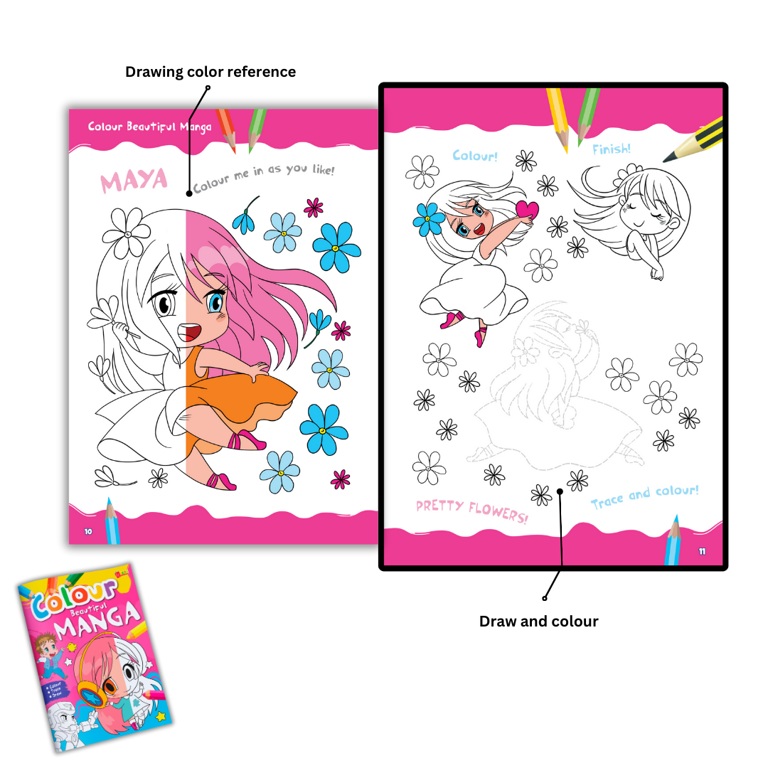 Colour Beautiful Manga