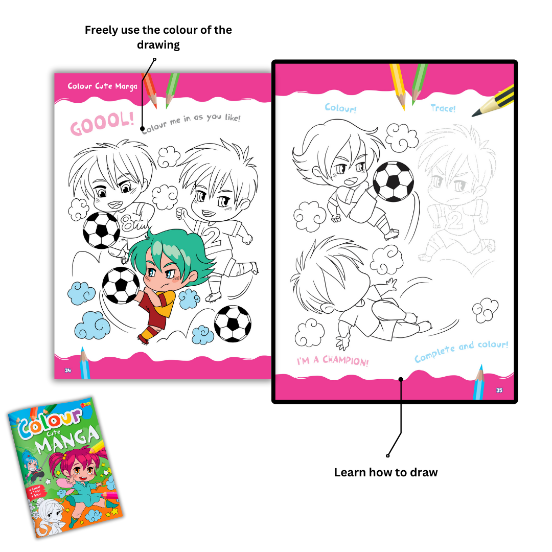 Colour Cute Manga