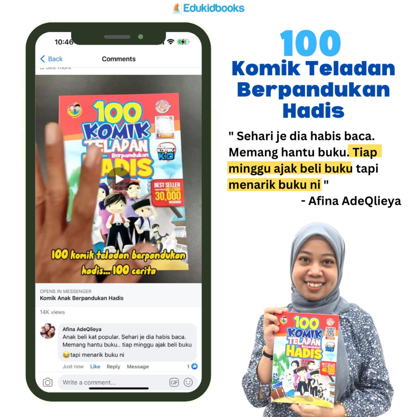 100 Komik Teladan Berpandukan Hadis