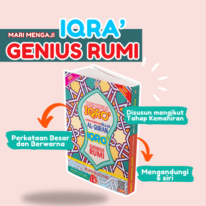 Mari Mengaji Iqro Kaedah Berkesan Belajar Al-Quran Iqro Genius Rumi