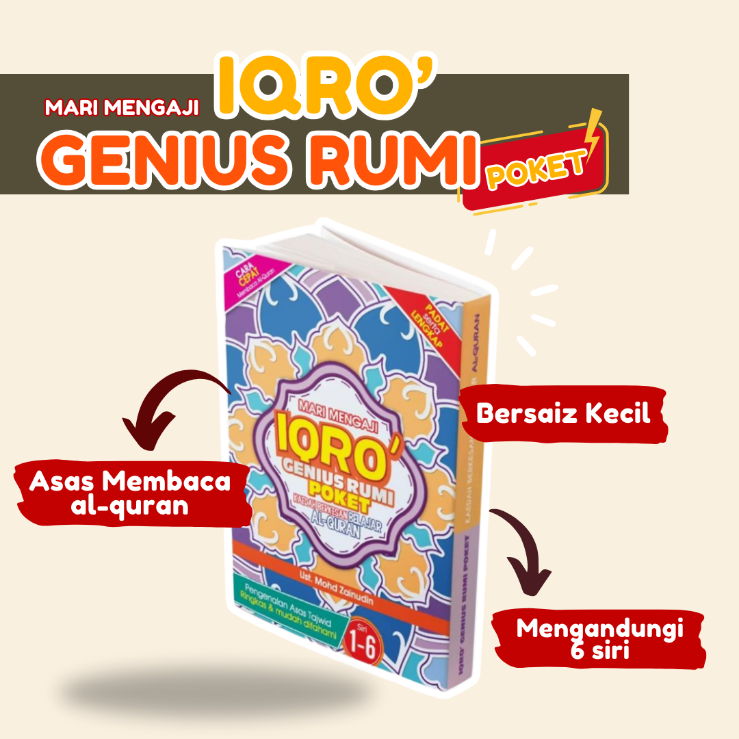 Iqro Genius Rumi Poket