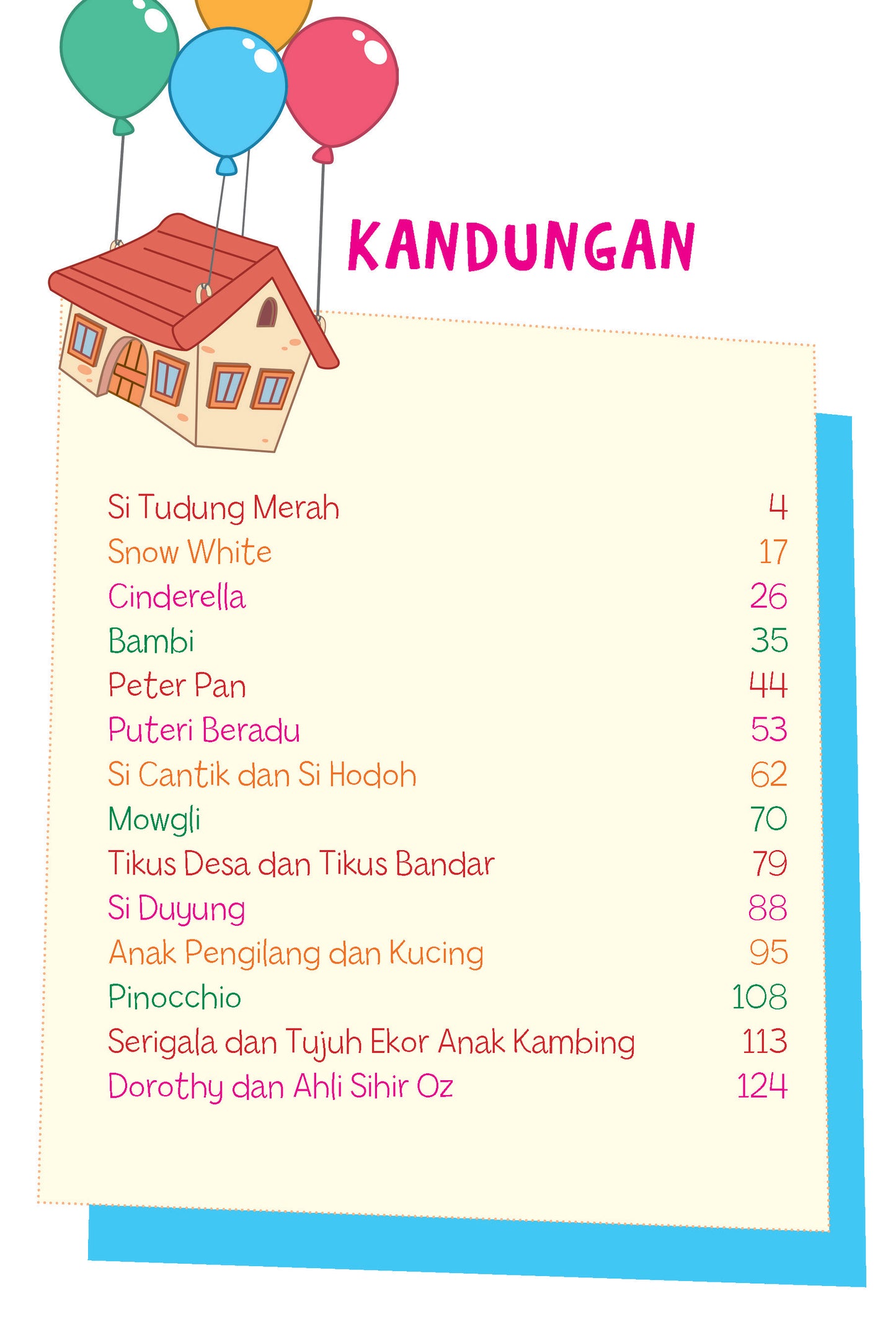 14 Cerita Dongeng Terpilih