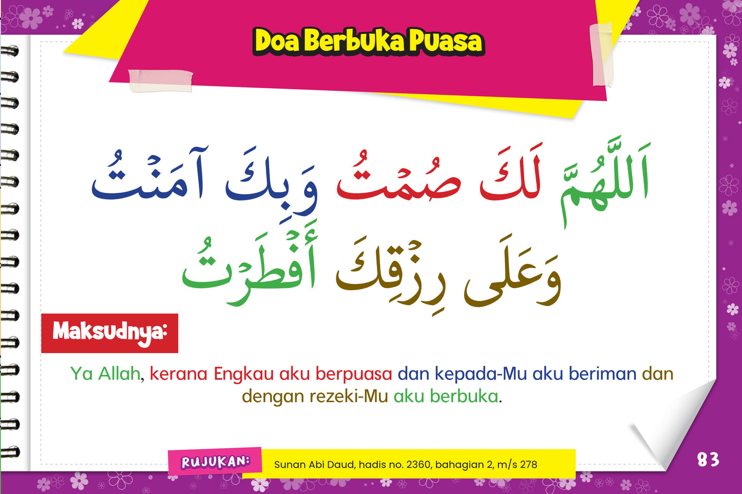 Koleksi Doa Terpilih Ibadah Harian