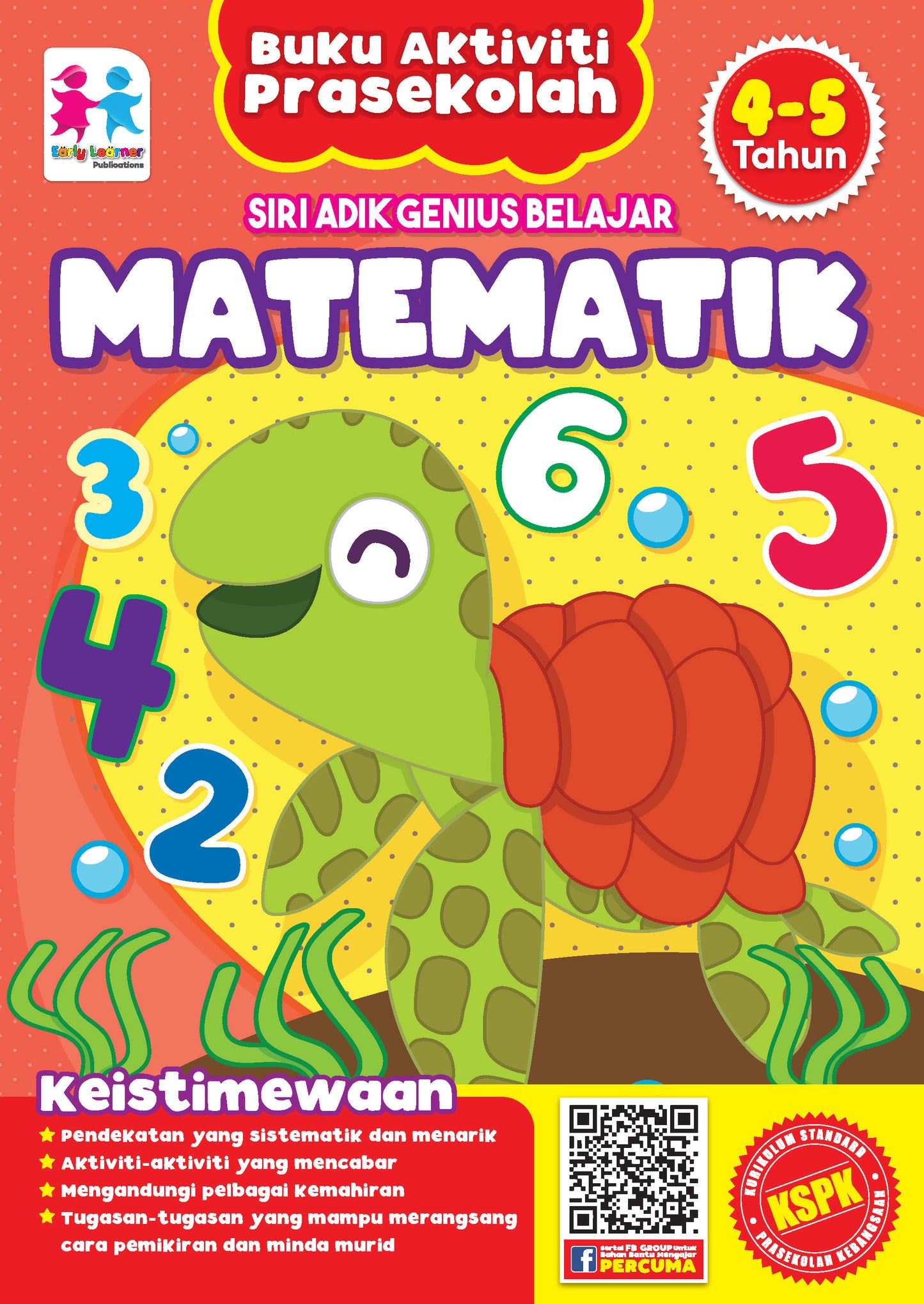 Siri Adik Genius Belajar (4-5 Tahun) - Matematik
