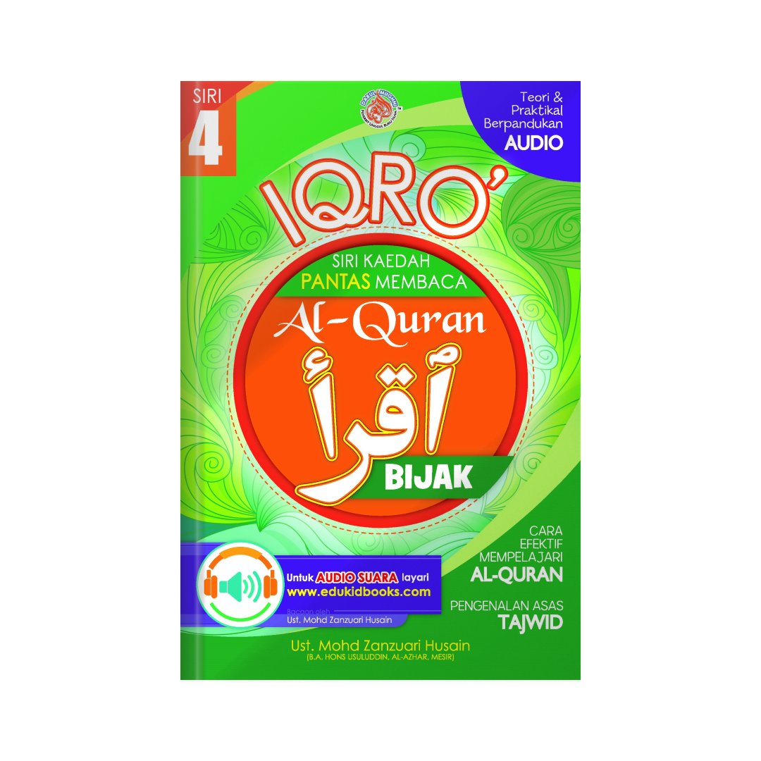 SET Iqro Bijak Siri Kaedah Pantas Membacal-Quran 6 Tajuk