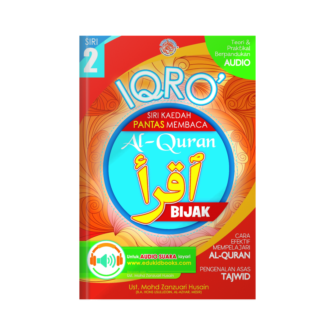 SET Iqro Bijak Siri Kaedah Pantas Membacal-Quran 6 Tajuk