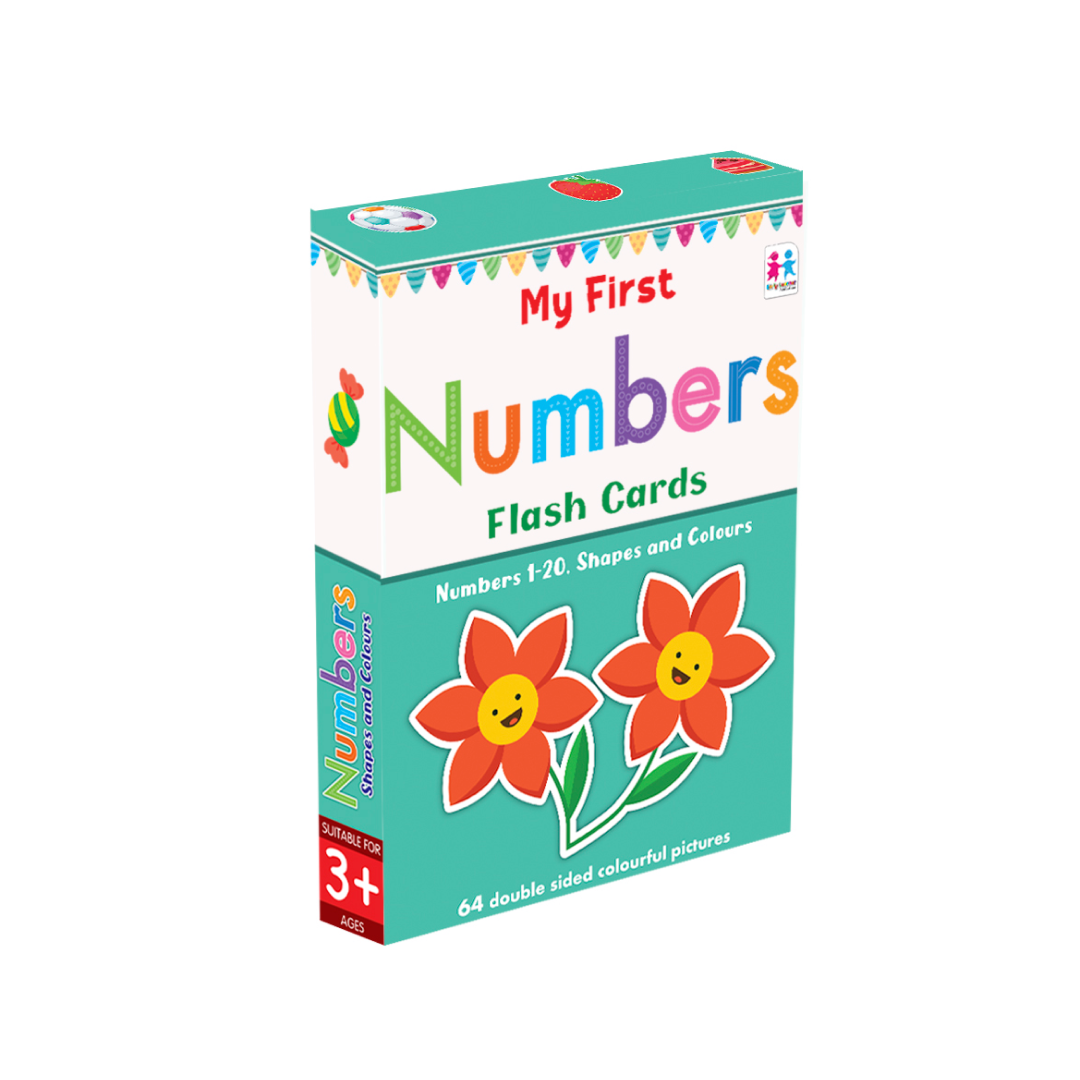 My First Numbers Flash Cards - Numbers 1-20, Shapes and Colour