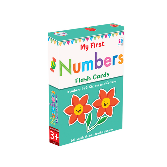 My First Numbers Flash Cards - Numbers 1-20, Shapes and Colour