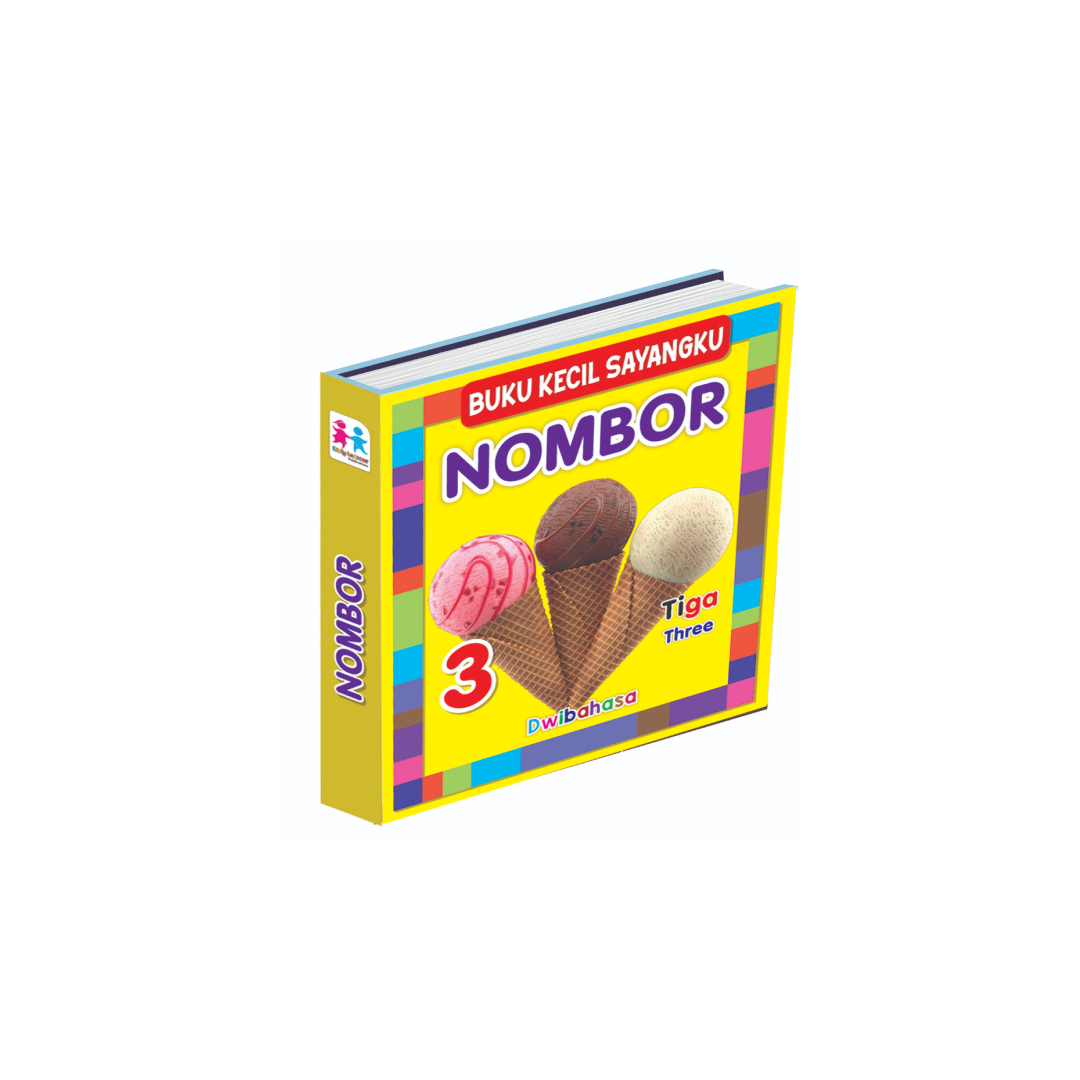 Buku Kecil Sayangku - Nombor (Dwibahasa)