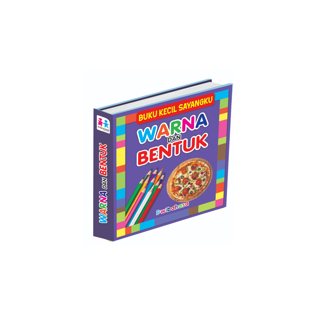 Buku Kecil Sayangku Warna dan Bentuk (Dwibahasa)