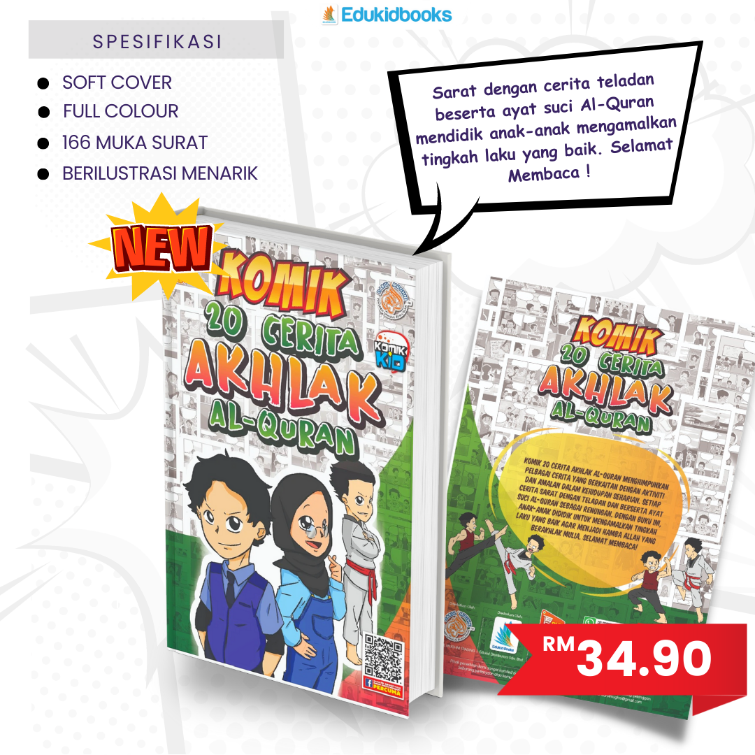 Komik 20 Cerita Akhlak al-Quran