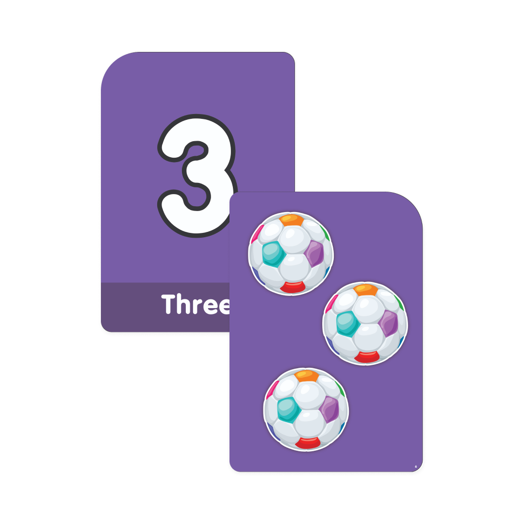 My First Numbers Flash Cards - Numbers 1-20, Shapes and Colour
