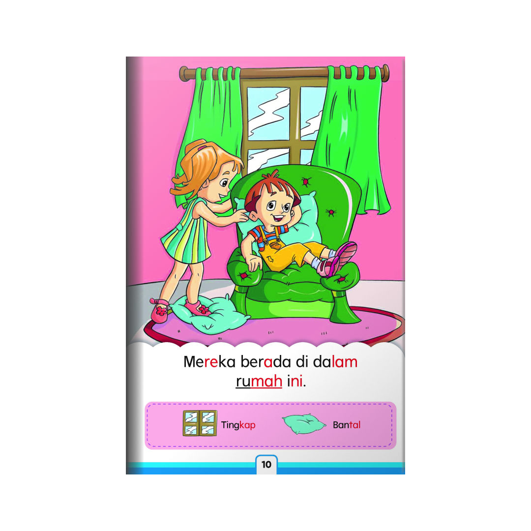 SET Mula Membaca Bersama Faris dan Farah - 12 Tajuk