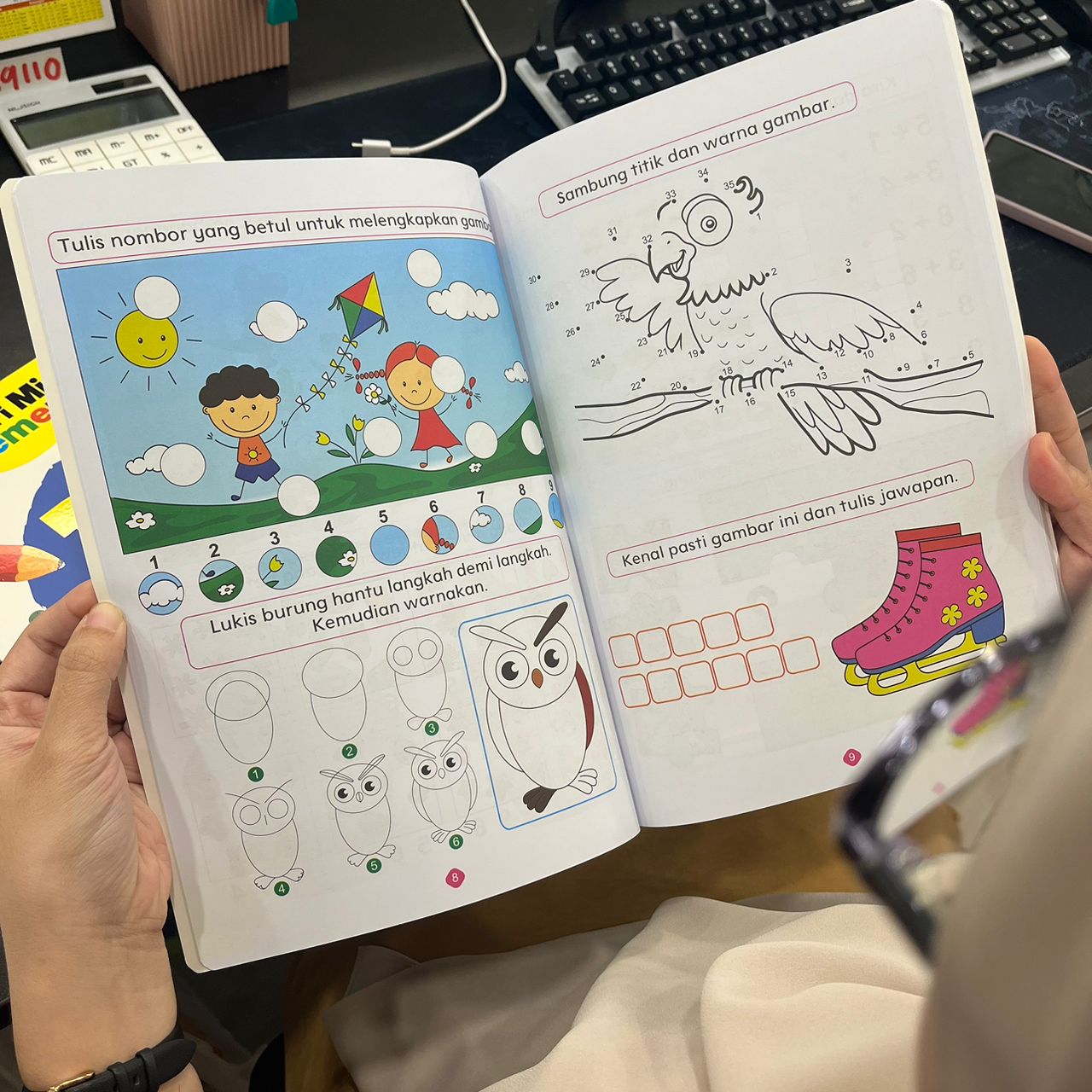 Early Learner - Siri Minda Cemerlang 121 Aktiviti & Mewarna - Anak Genius