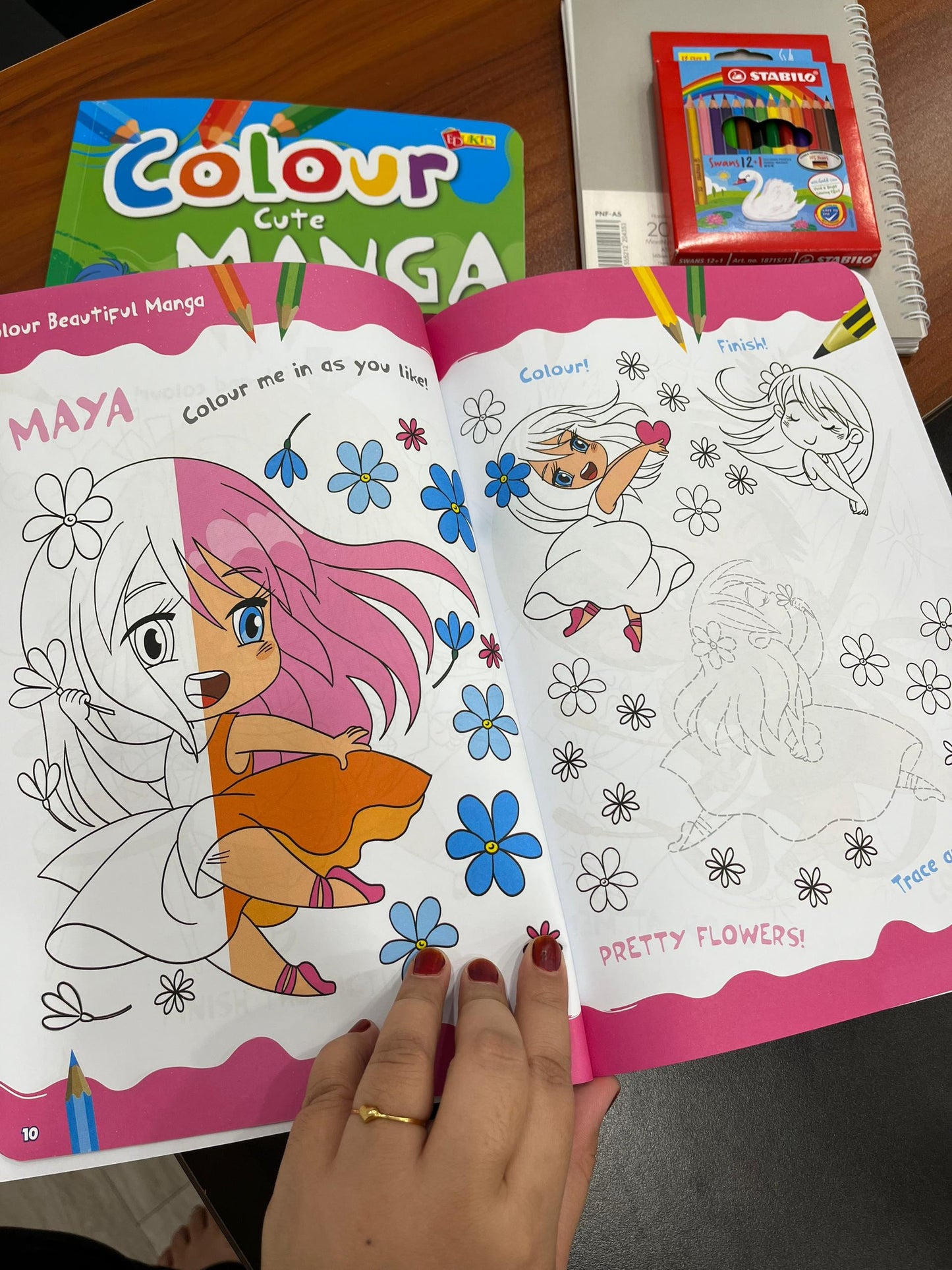 Colour Beautiful Manga