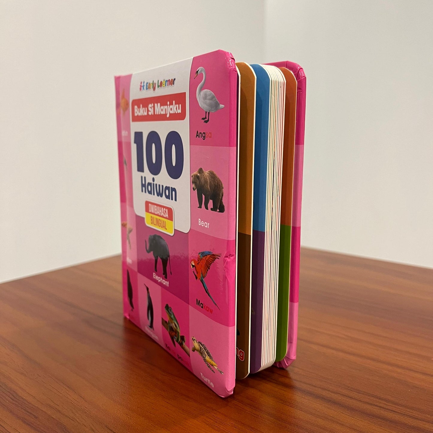 Buku Si Manjaku . 100 Haiwan . Dwibahasa