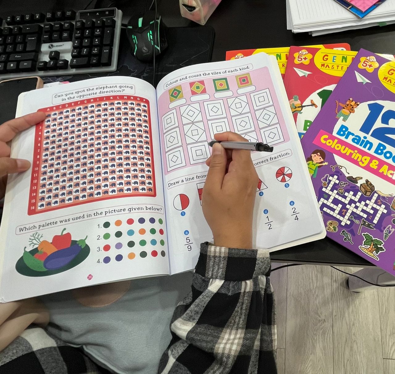 121 Brain Booster Colouring & Activities