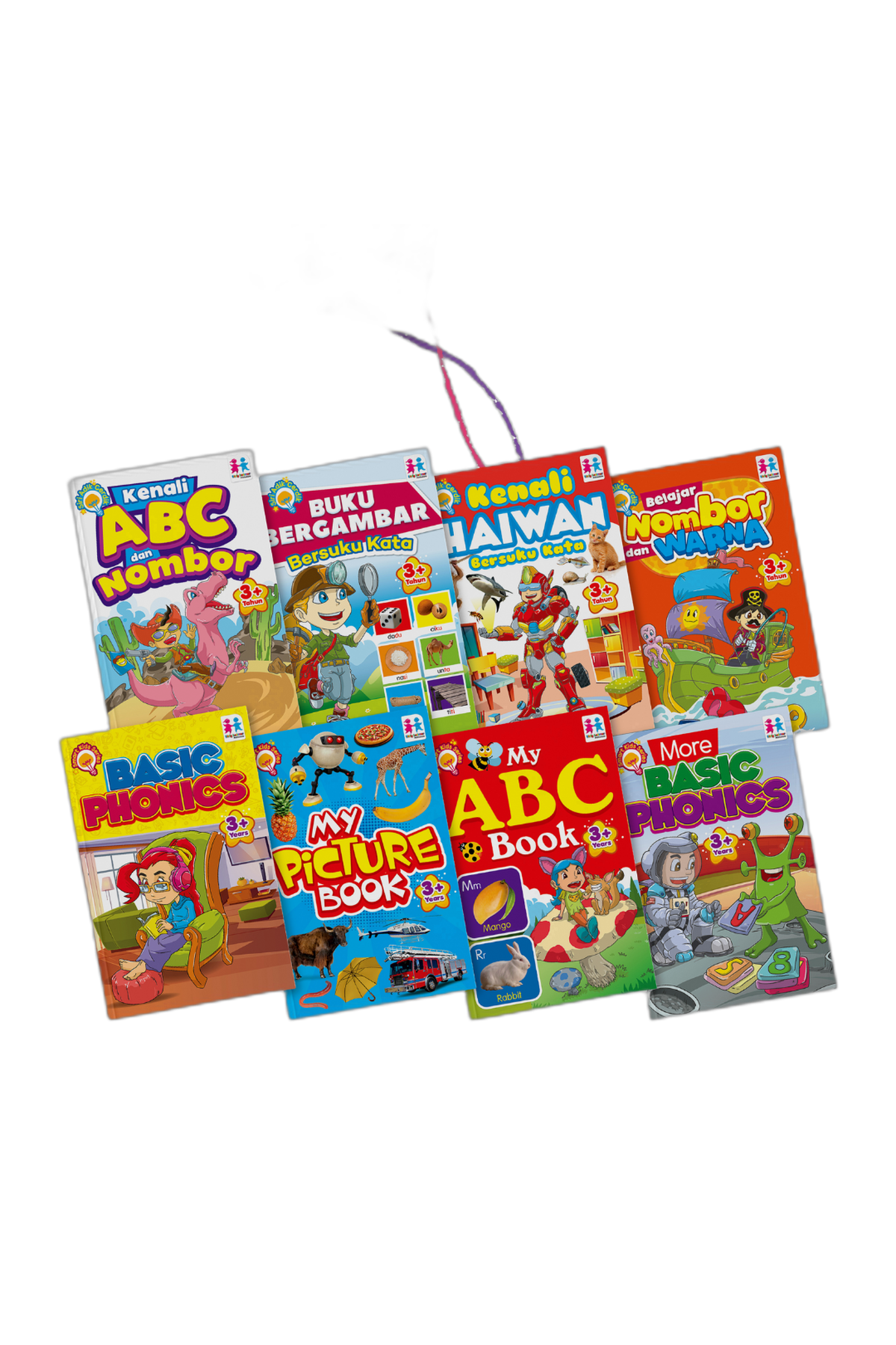 Buku Siri Adik Cerdik/Smart Kids Series(4 Tajuk BM & 4 Titles BI)