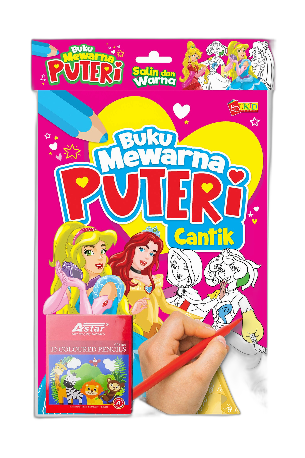 SET Buku Mewarna Puteri Cantik