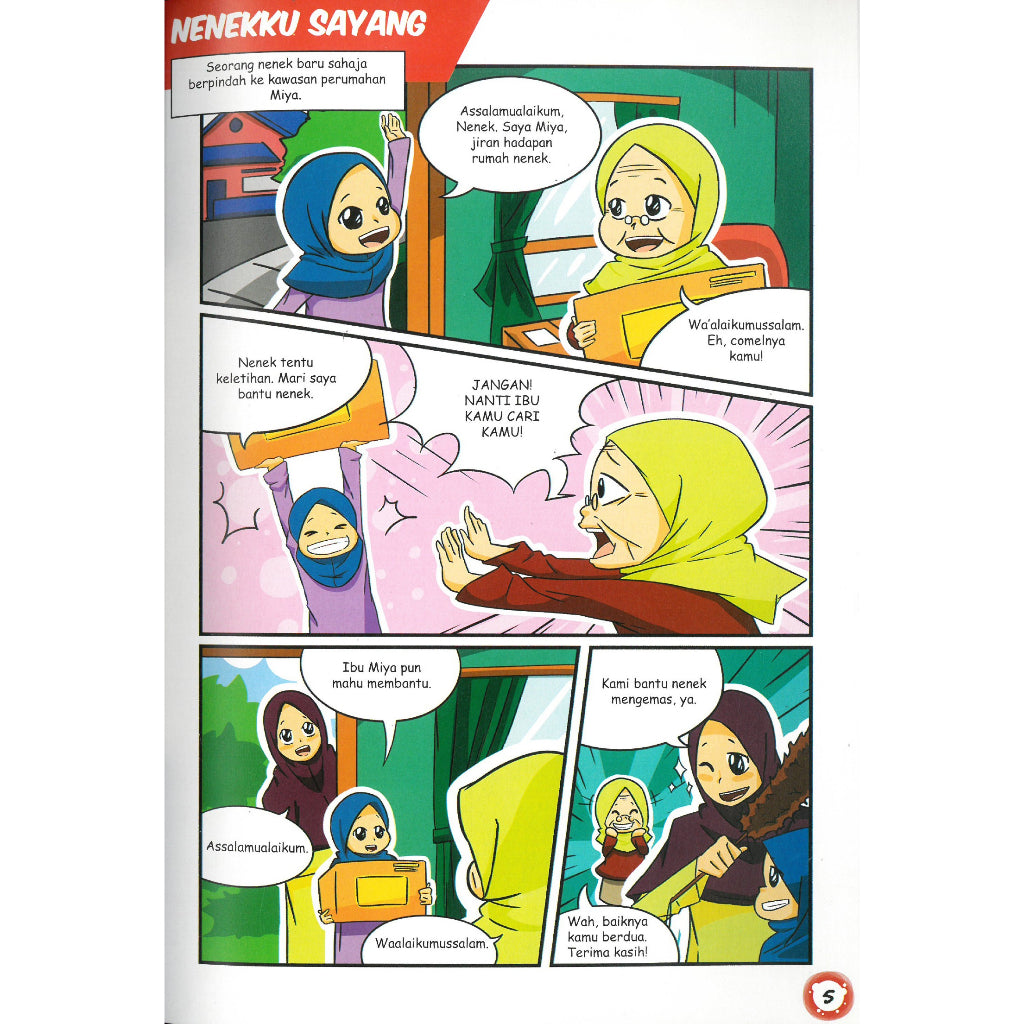 Komik 20 Cerita Akhlak al-Quran