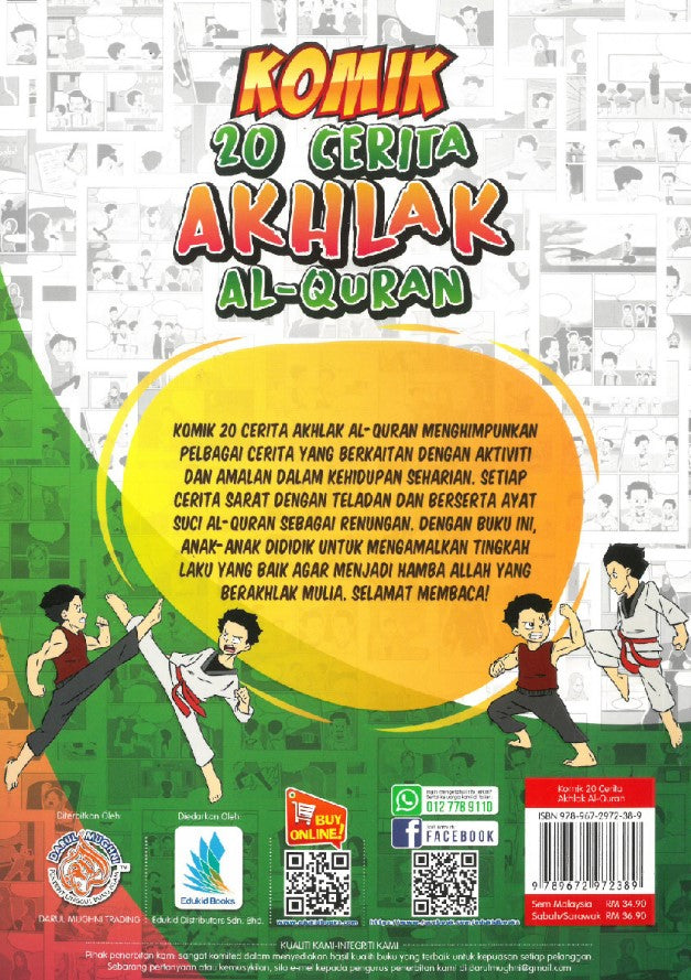 Komik 20 Cerita Akhlak al-Quran