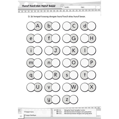 Adik Bijak Pandai dalam BM, BI,Matematik, Sains untuk 6 Tahun