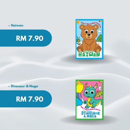 Salin & Warna Mata Bergerak