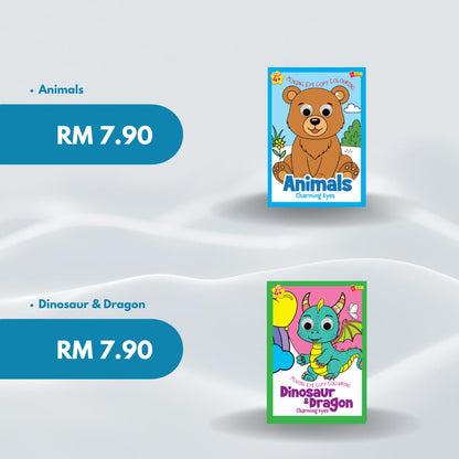 Salin & Warna Mata Bergerak