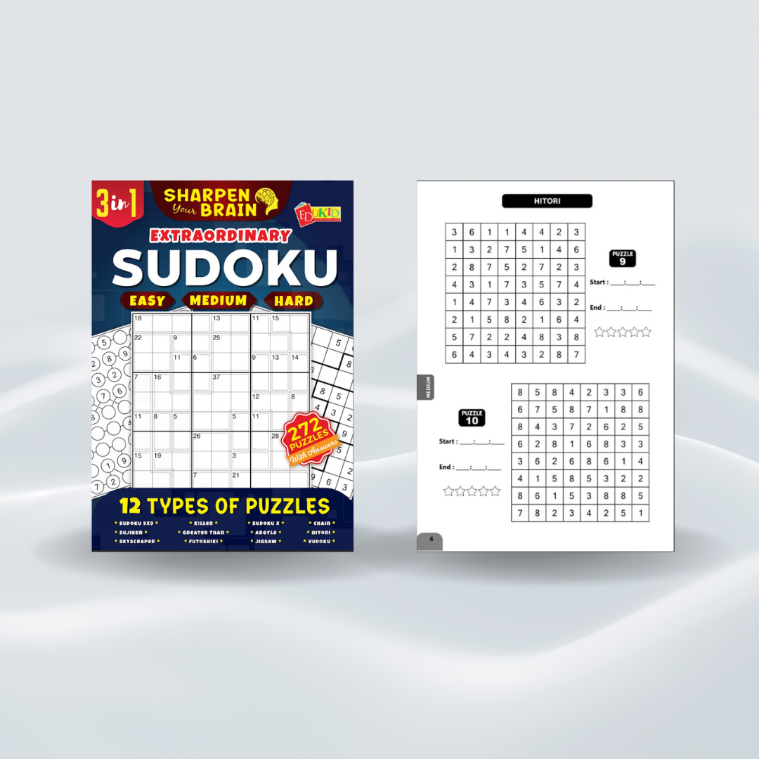 Sharpen Your Brain Sudoku Series