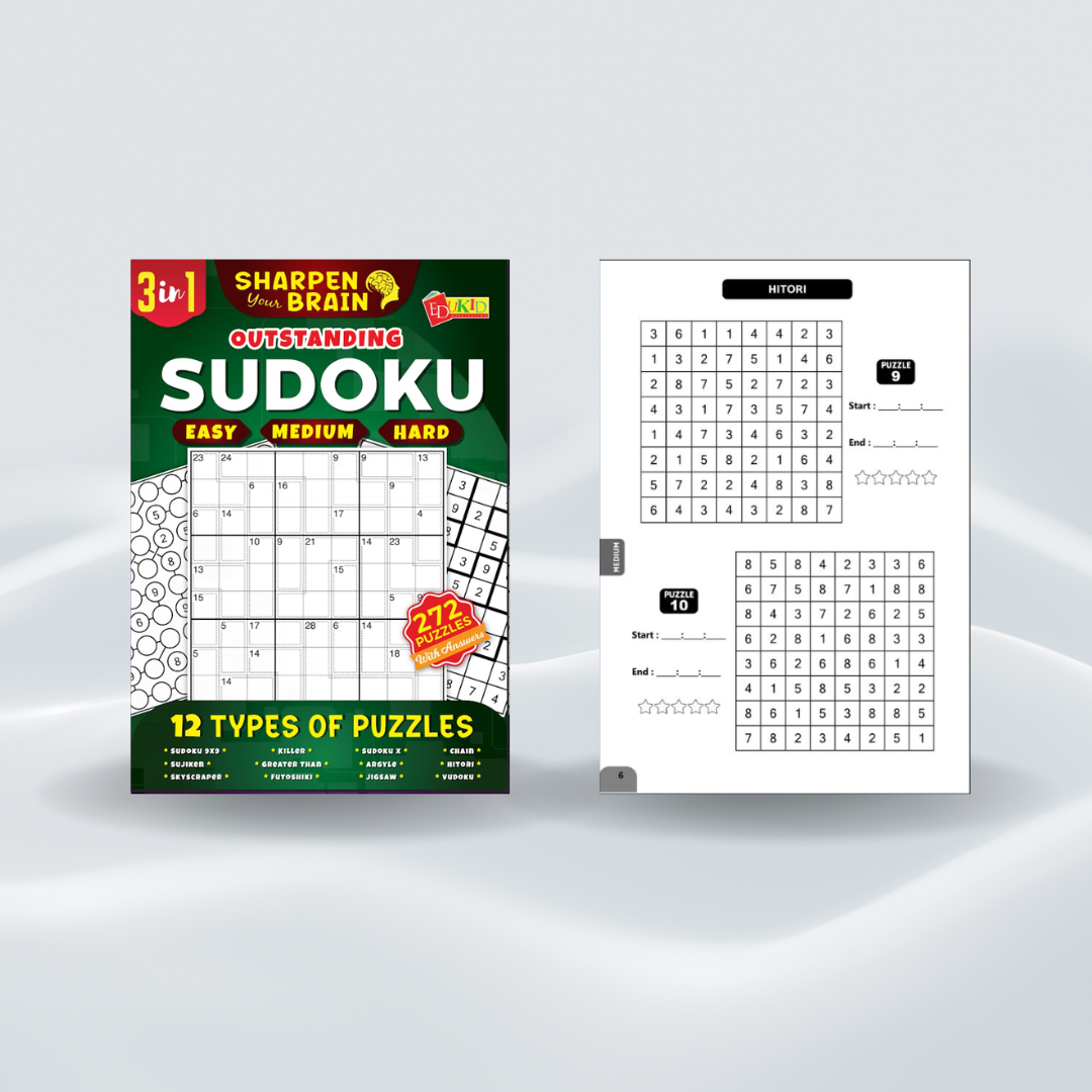 Sharpen Your Brain Sudoku Series