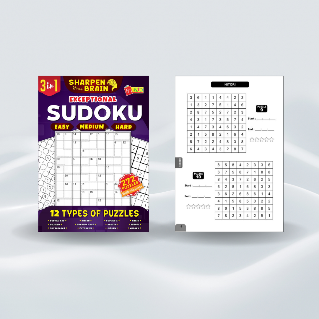Sharpen Your Brain Sudoku Series