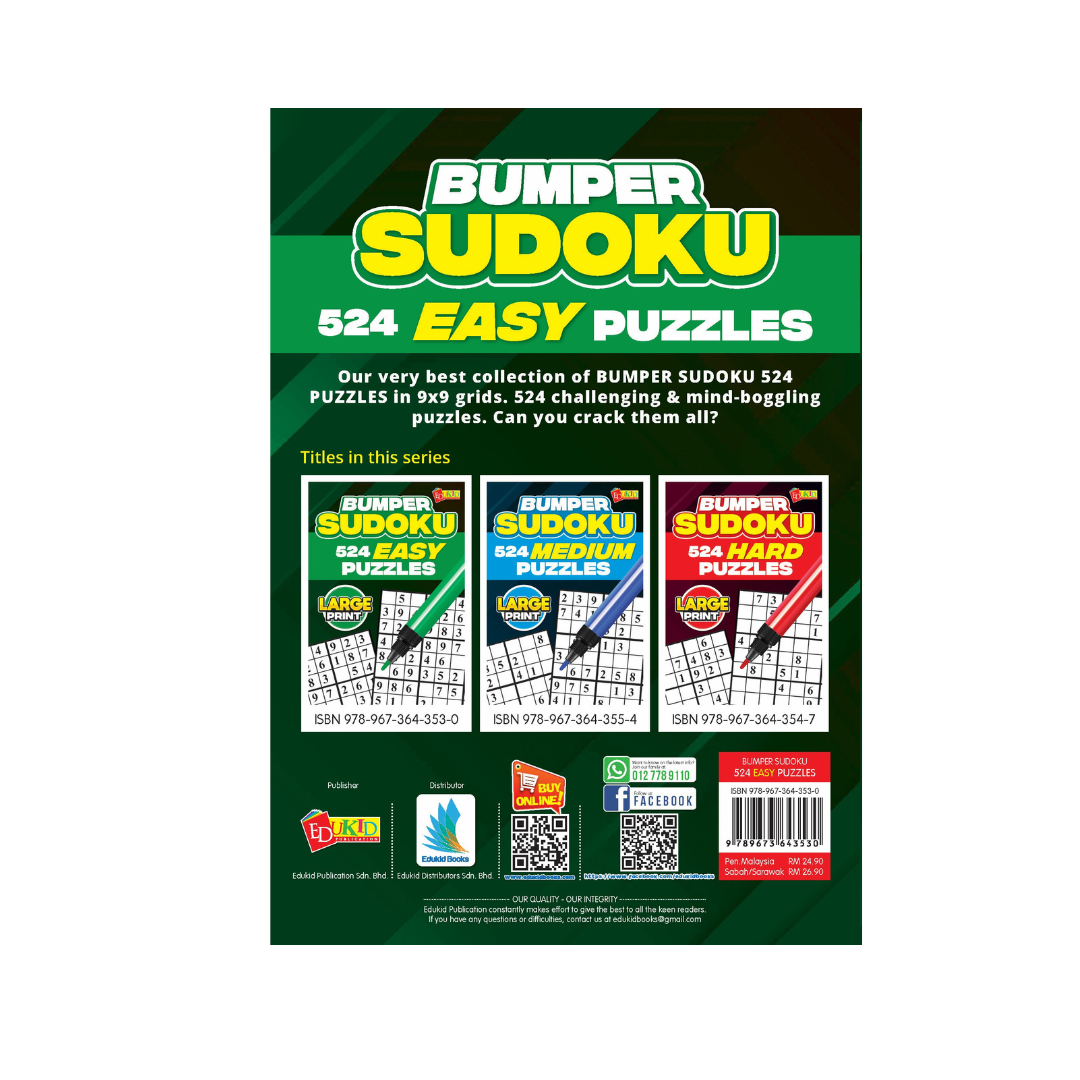 Bumper Sudoku Easy