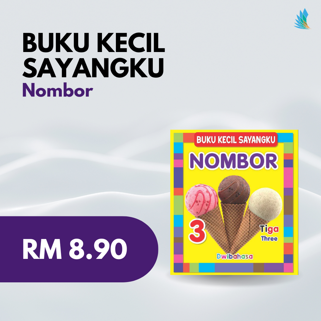 Buku Kecil Sayangku - Nombor (Dwibahasa)