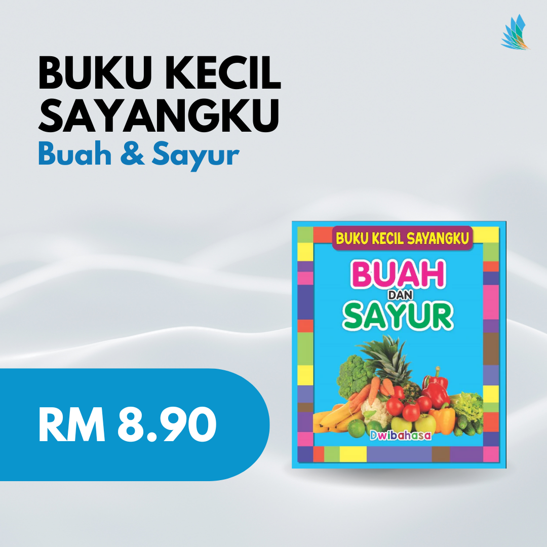 Buku Kecil Sayangku - Buah Dan Sayur (Dwibahasa)