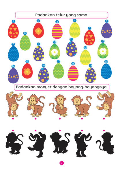 Early Learner - Siri Minda Cemerlang 121 Aktiviti & Mewarna - Anak Pintar