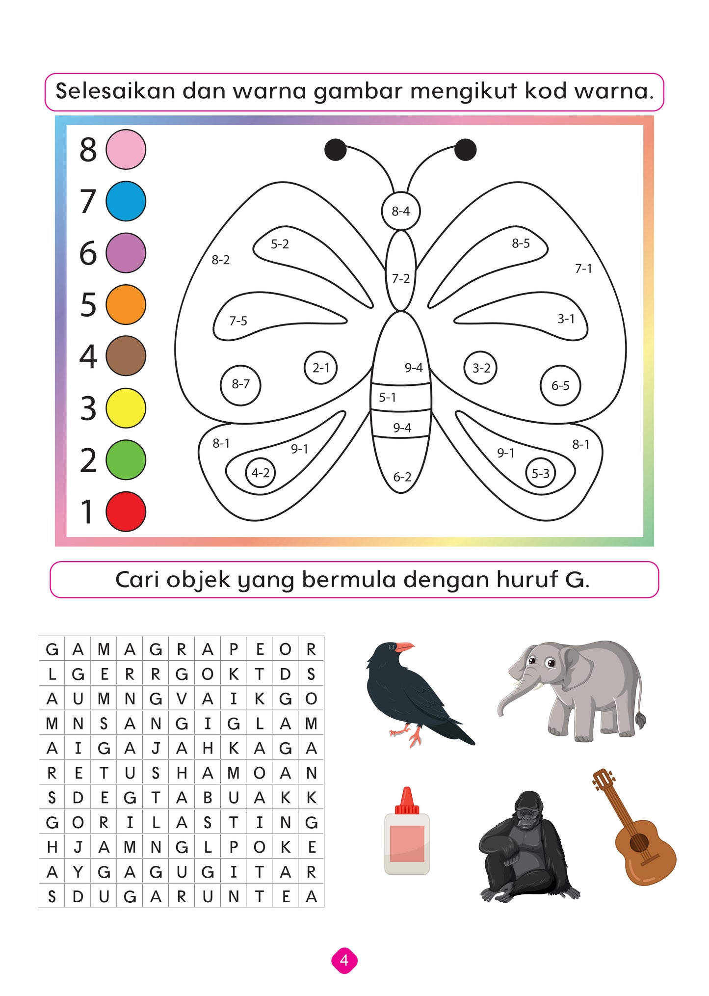 Early Learner - Siri Minda Cemerlang 121 Aktiviti & Mewarna - Anak Pintar