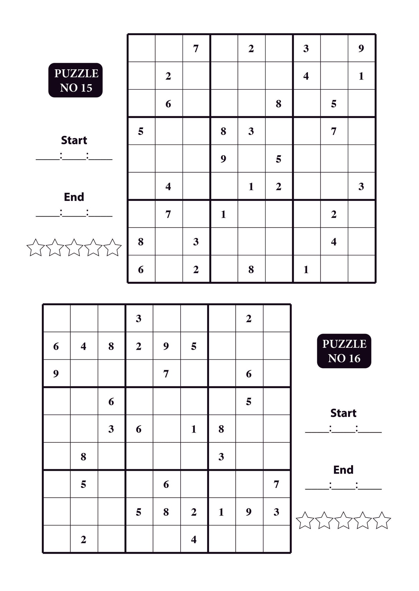 Sudoku Advance Puzzle