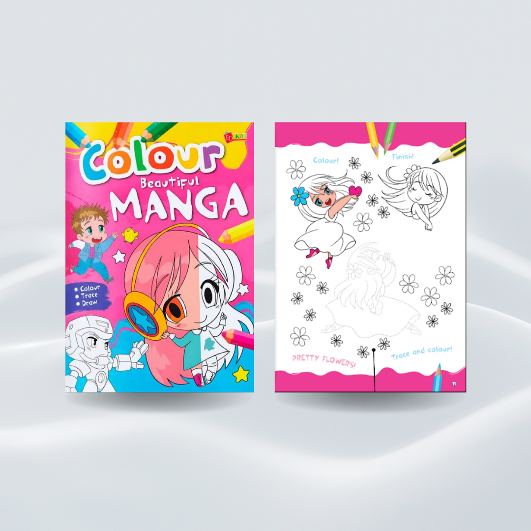 Colour Beautiful Manga