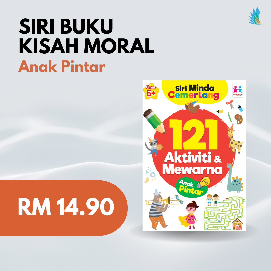 121 Aktiviti & Mewarna - Anak Pintar