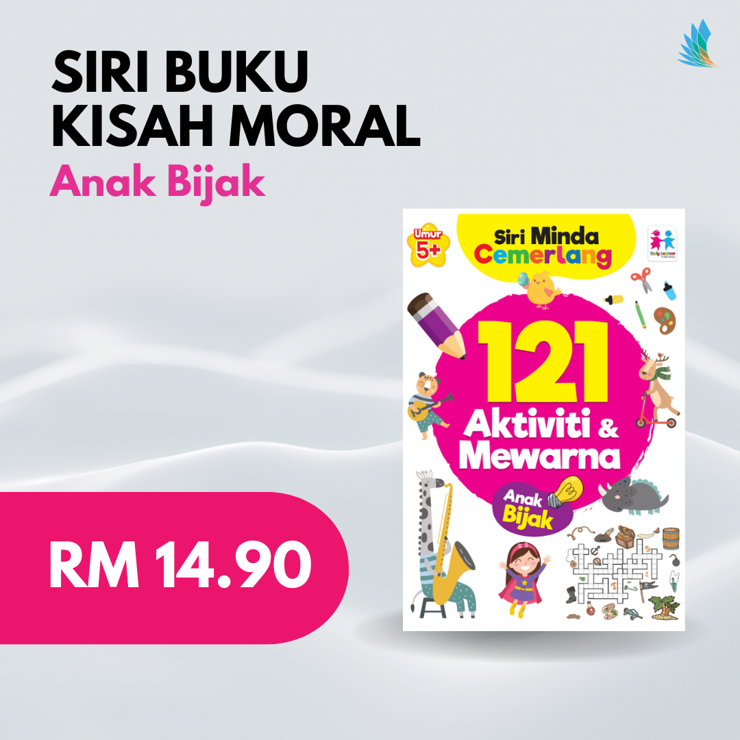121 Aktiviti & Mewarna - Anak Bijak