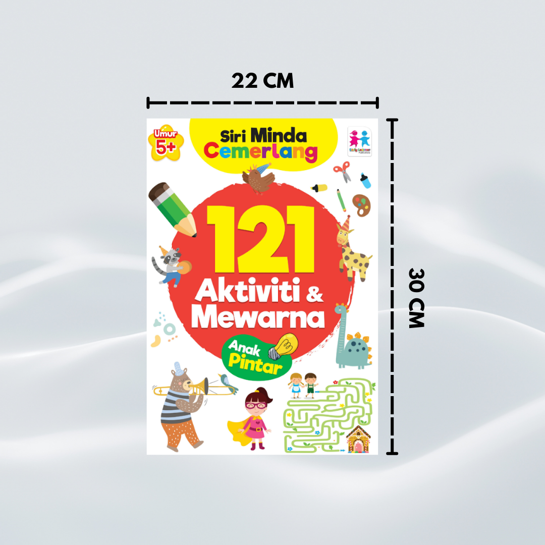 121 Aktiviti & Mewarna - Anak Bijak