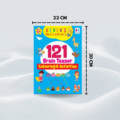 121 Brain Booster Colouring & Activities