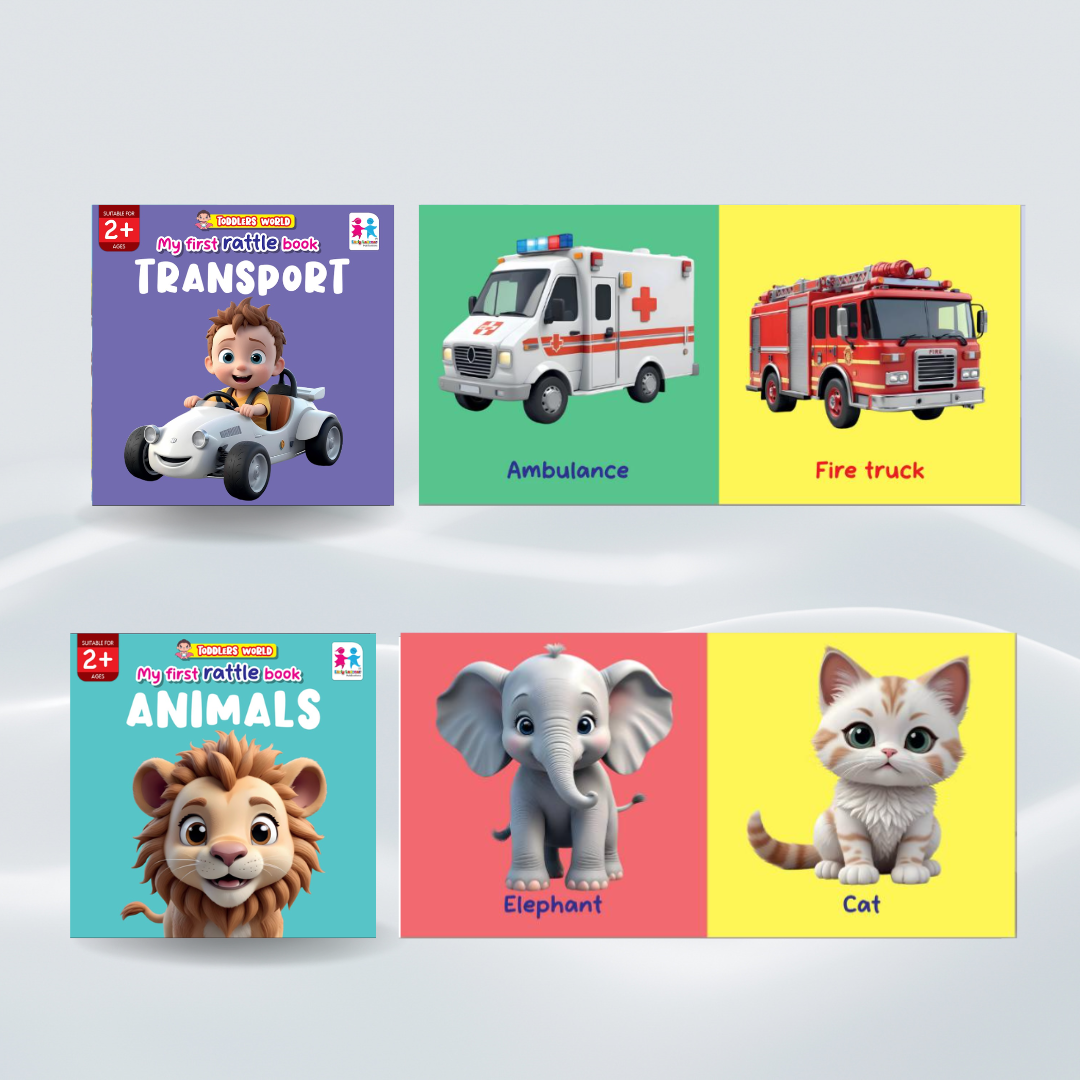 Toddlers World - My First Rattle Book