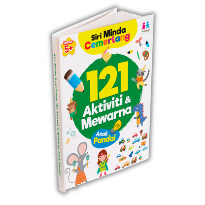 Early Learner - Siri Minda Cemerlang 121 Aktiviti & Mewarna - Anak Pandai