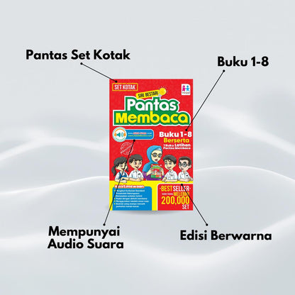 Set Kotak Siri Bestari Pantas Membaca (8+1)