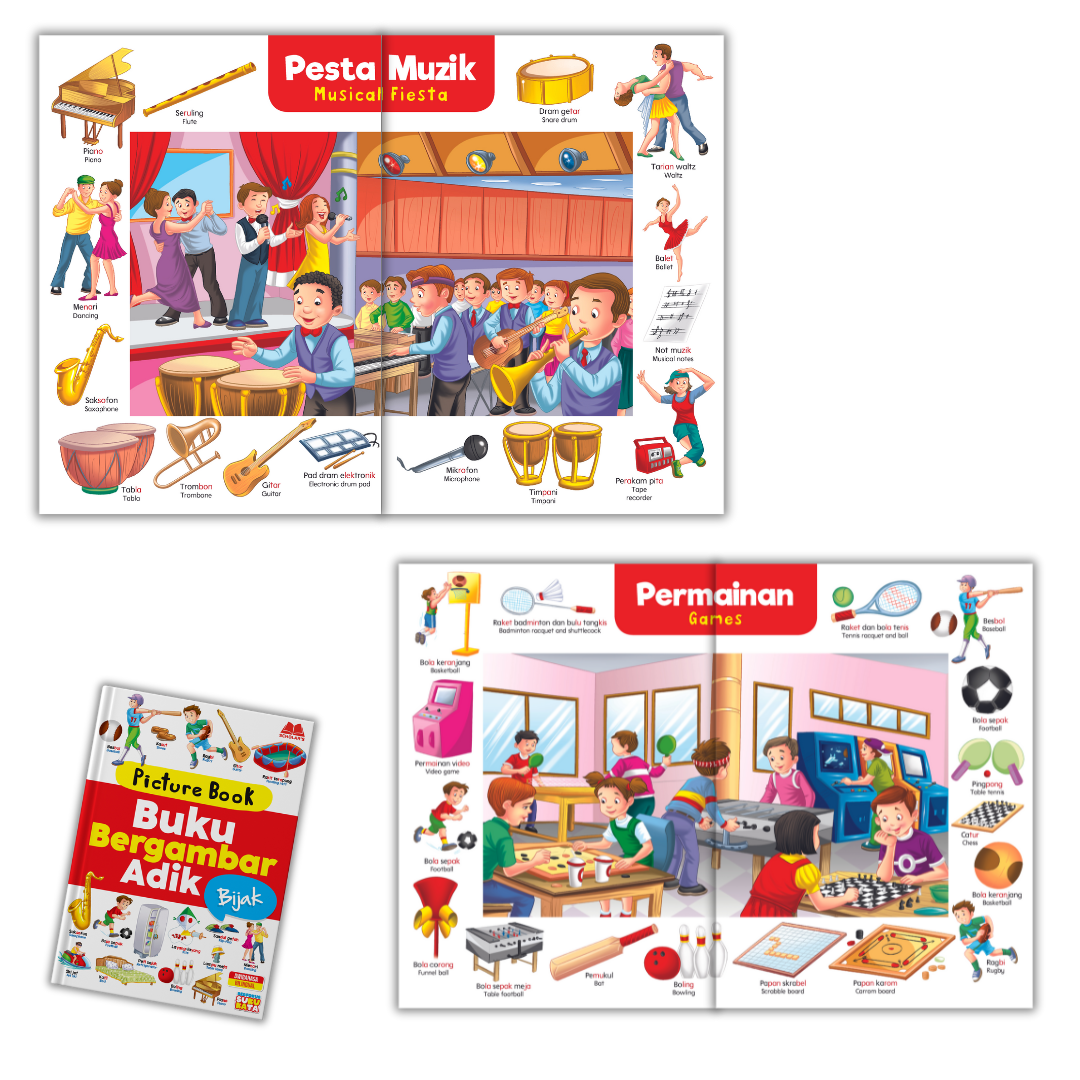 Picture Book - Buku Bergambar Adikku - Bijak