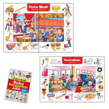 Picture Book - Buku Bergambar Adikku - Bijak