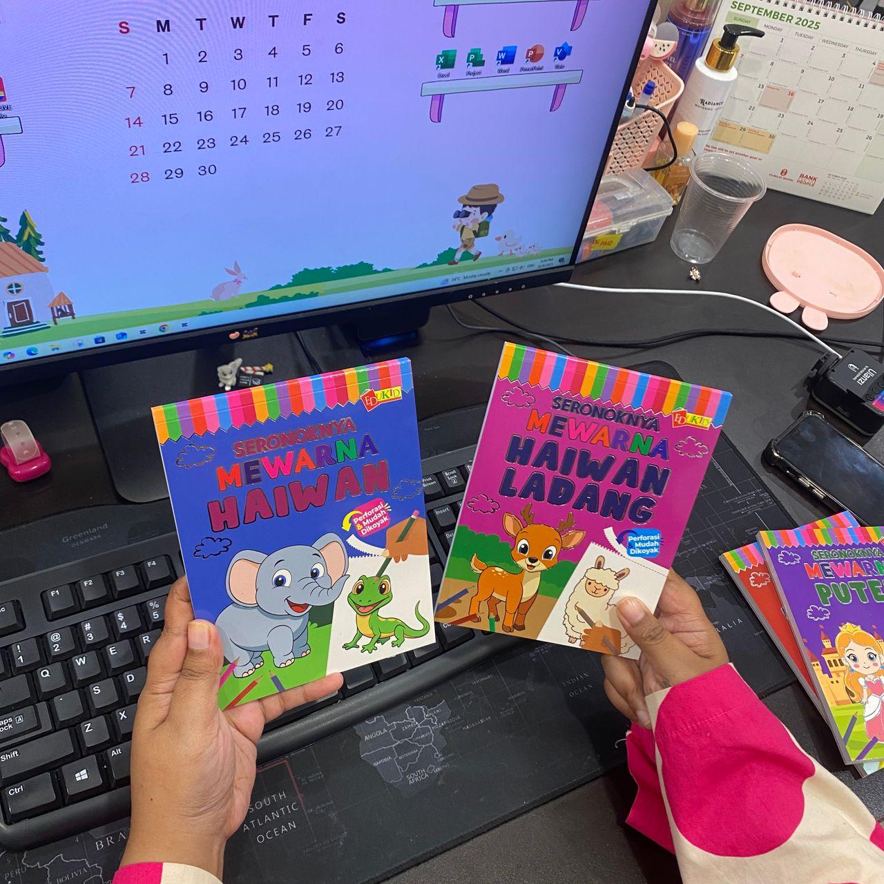 Seronoknya Mewarna